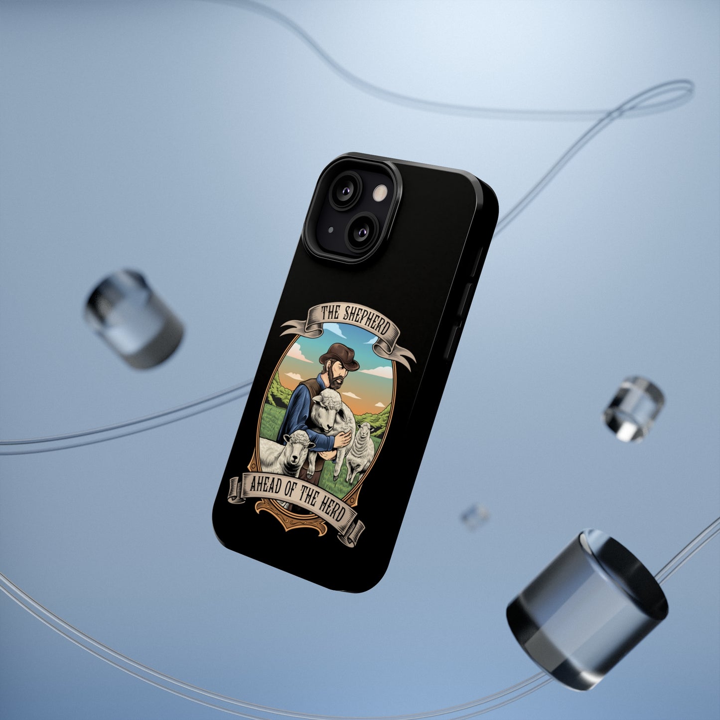 The Shepherd original hard phone case