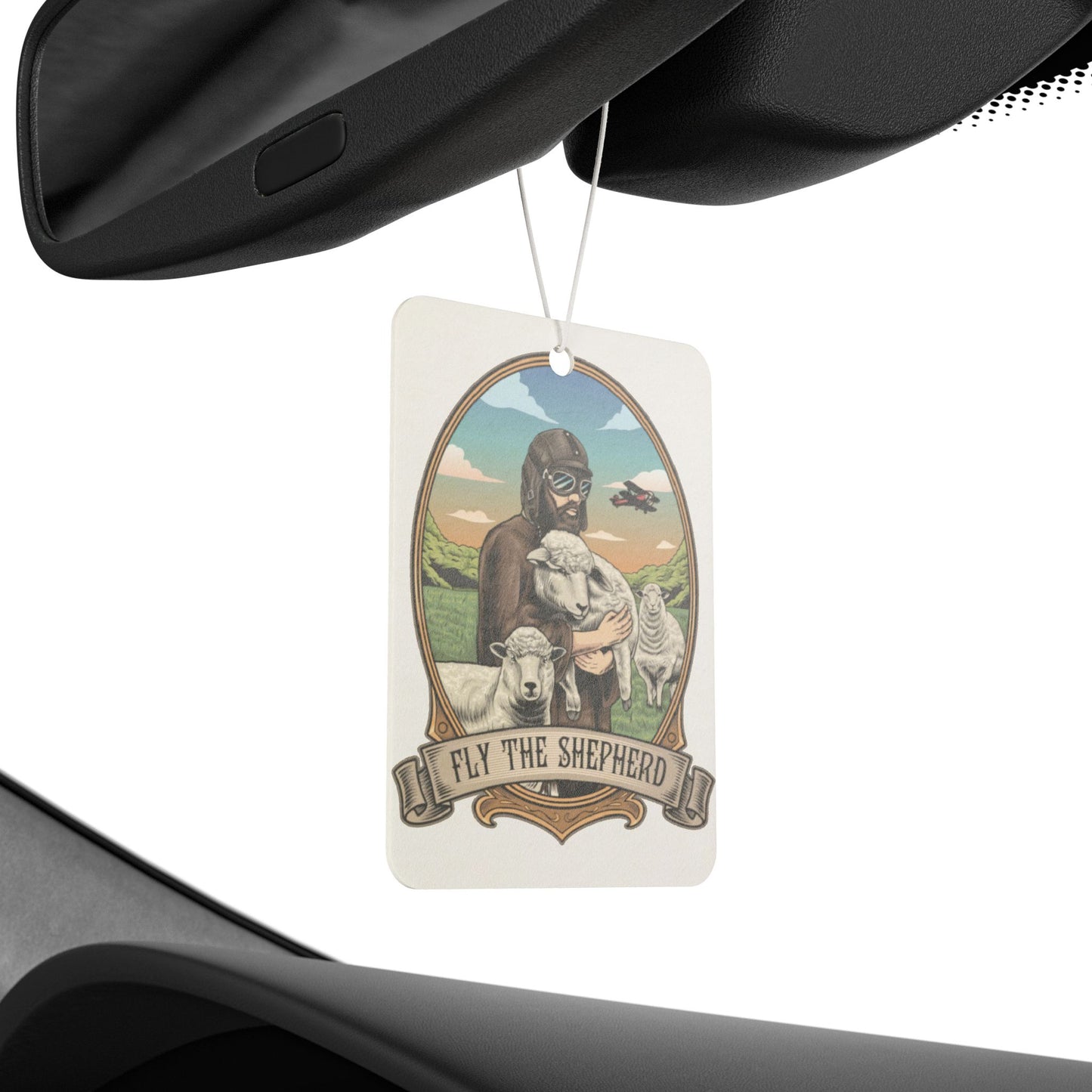 Fly the Shepherd Air Freshener - White Cabin