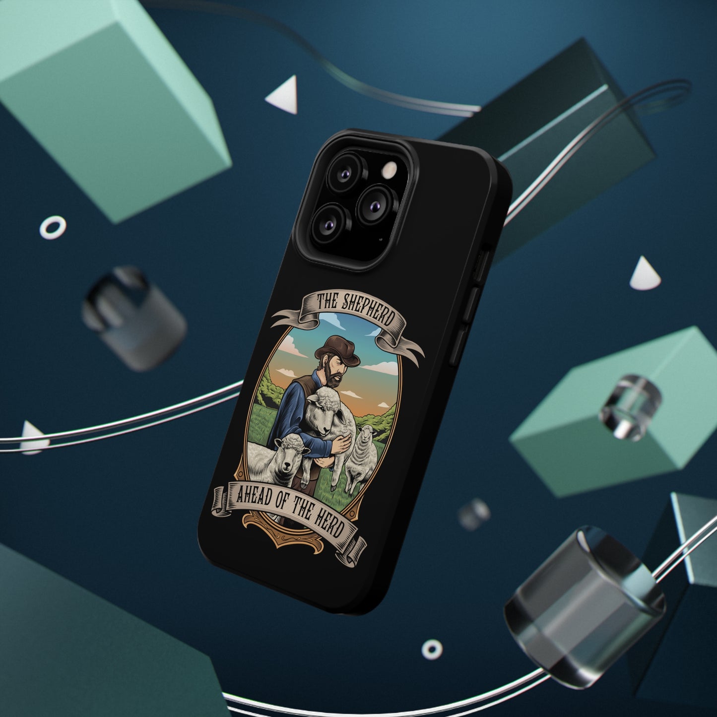 The Shepherd original hard phone case