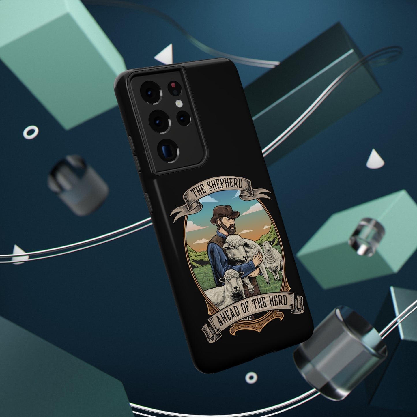 The Shepherd original hard phone case