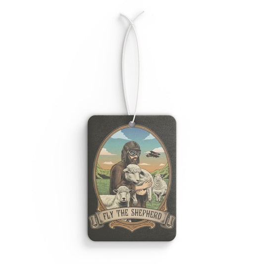 Fly the Shepherd Air Freshener - Dark cabin