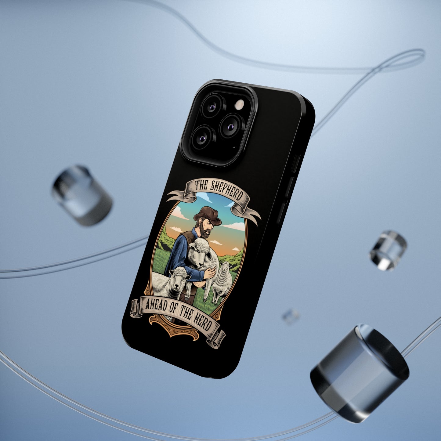The Shepherd original hard phone case