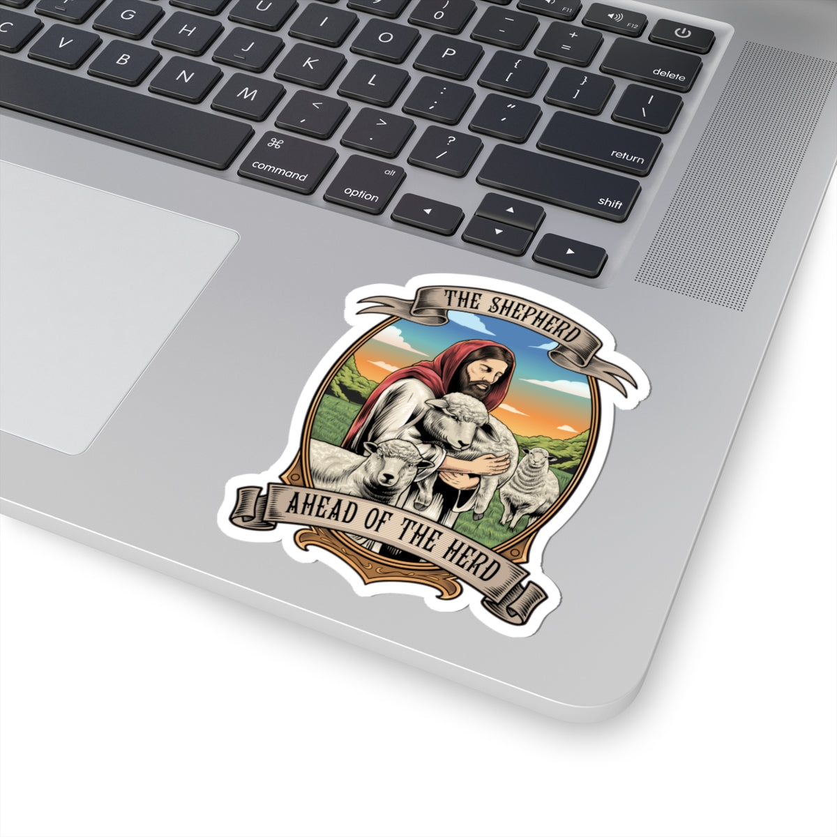 Vintage The Good Shepherd Kiss-Cut Stickers