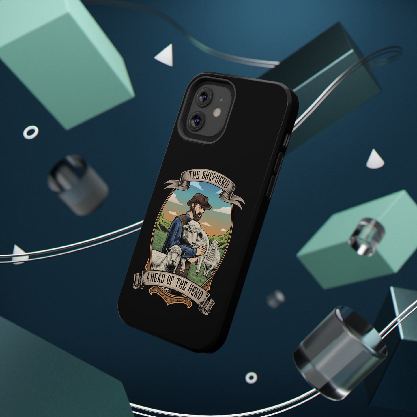 The Shepherd original hard phone case