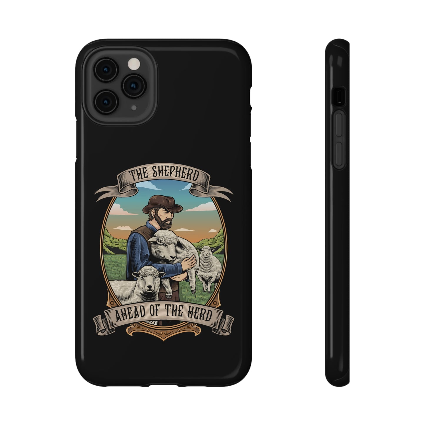 The Shepherd original hard phone case