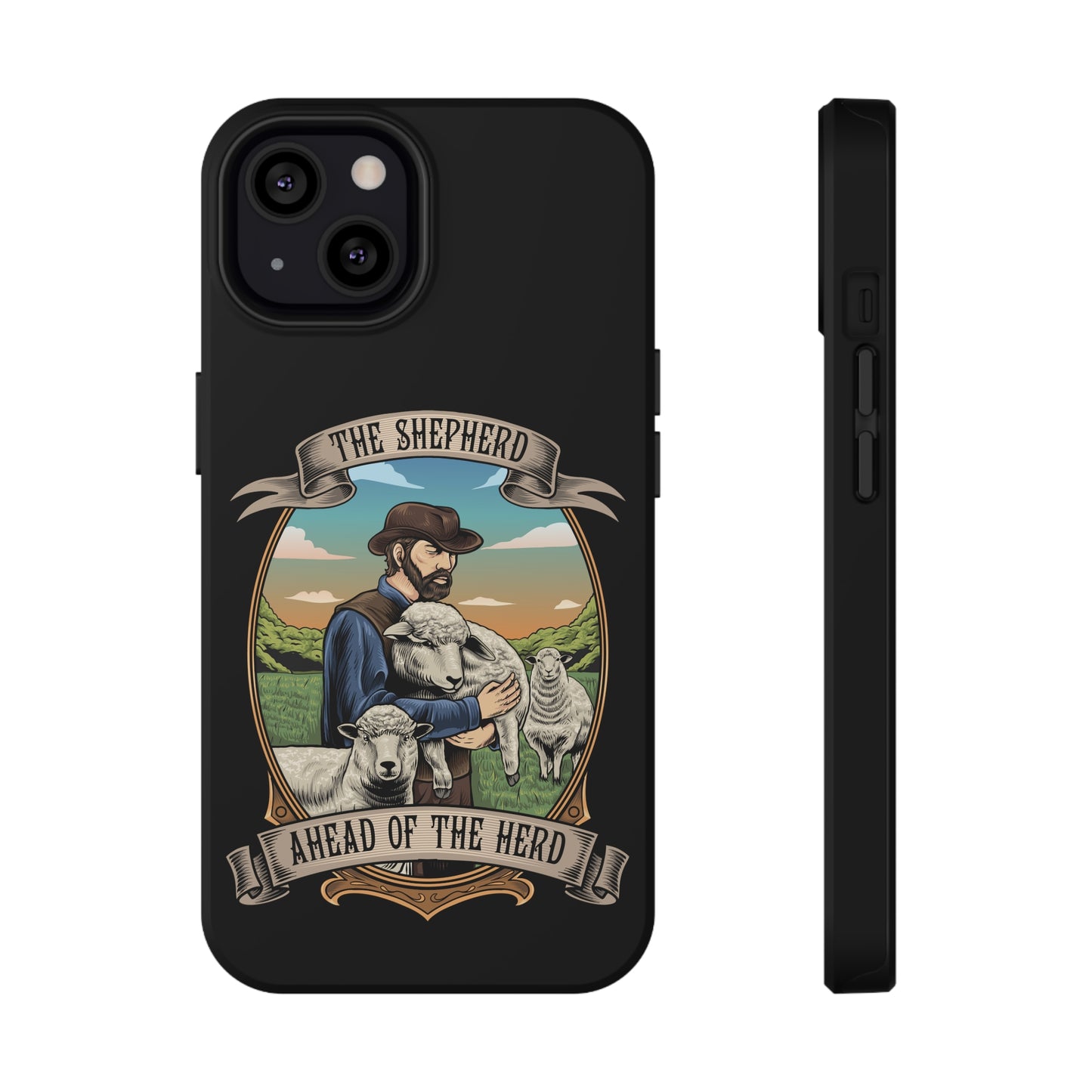 The Shepherd original hard phone case