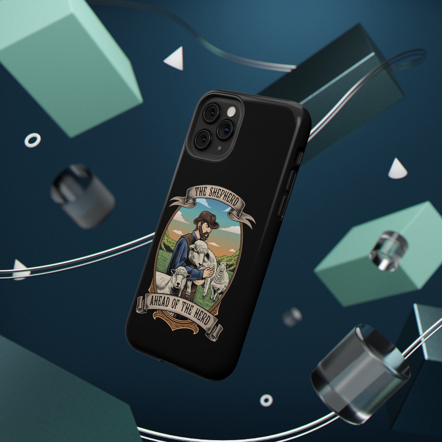 The Shepherd original hard phone case