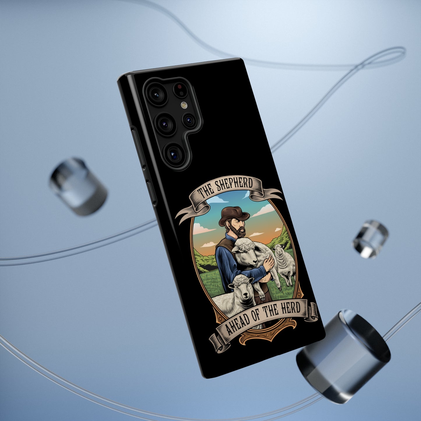 The Shepherd original hard phone case