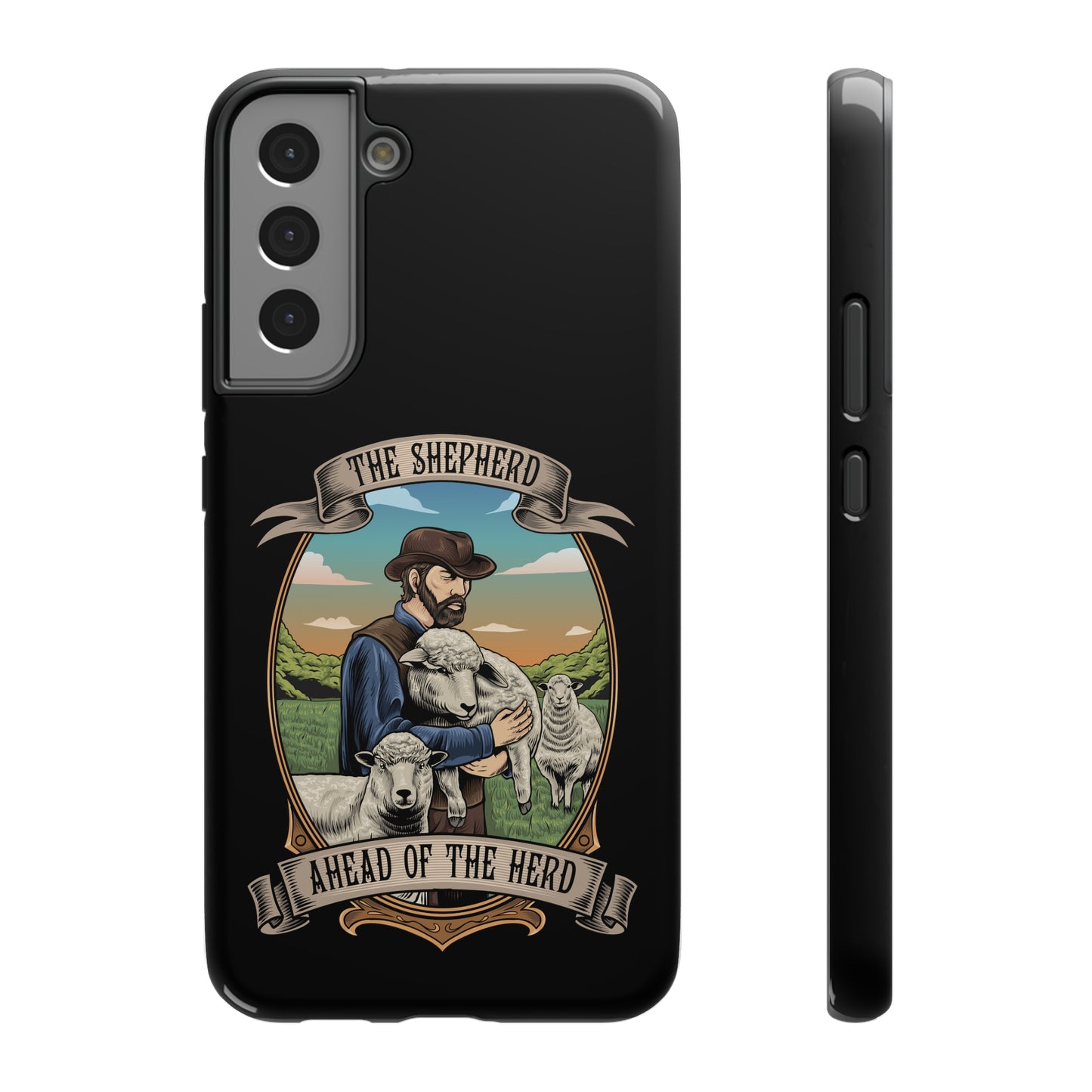 The Shepherd original hard phone case