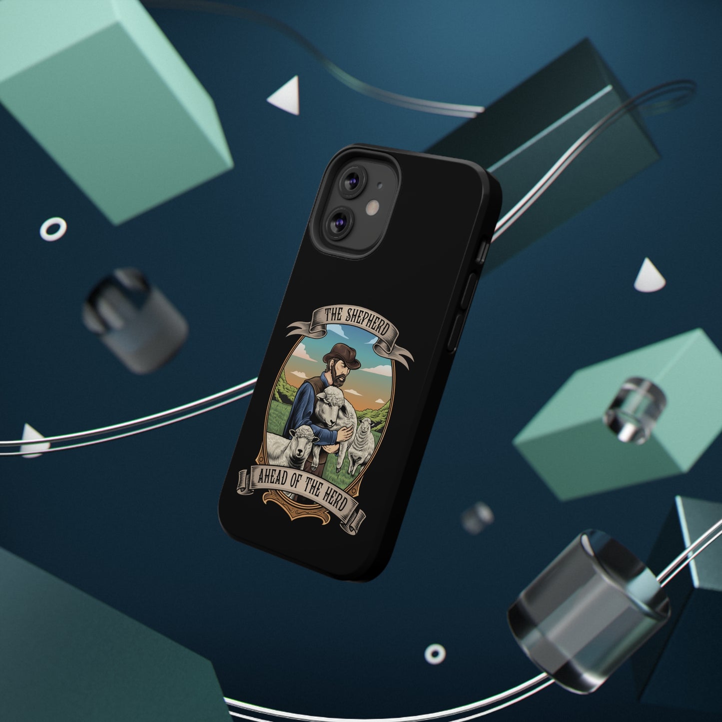 The Shepherd original hard phone case