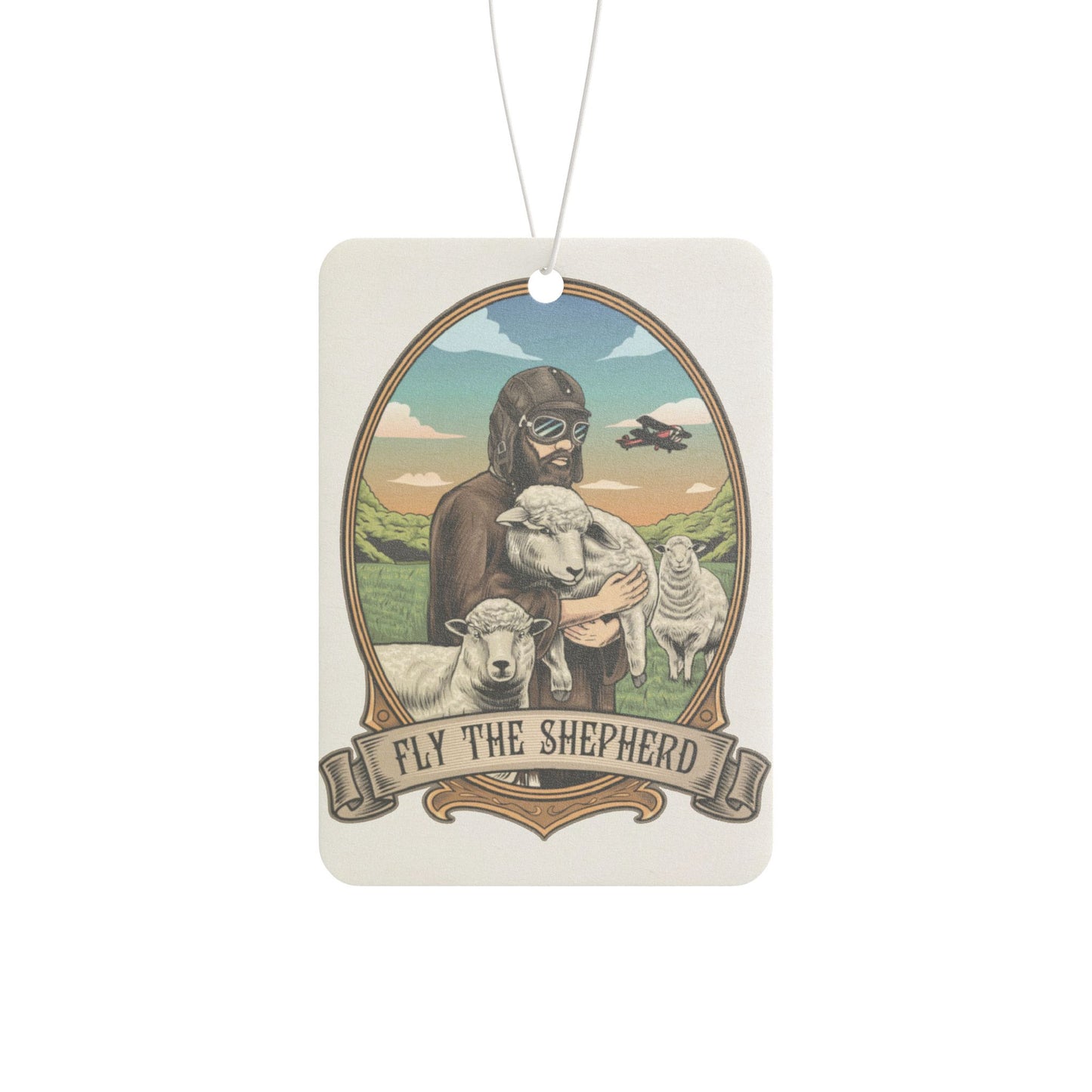 Fly the Shepherd Air Freshener - White Cabin