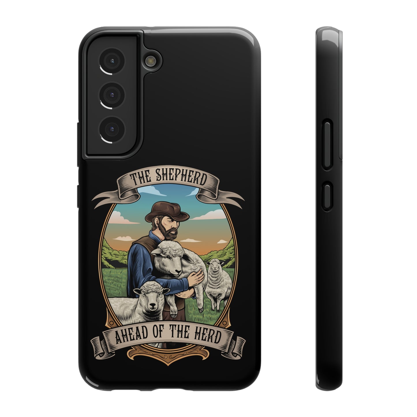 The Shepherd original hard phone case