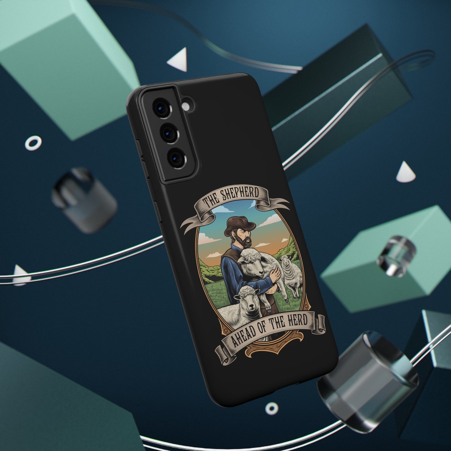 The Shepherd original hard phone case