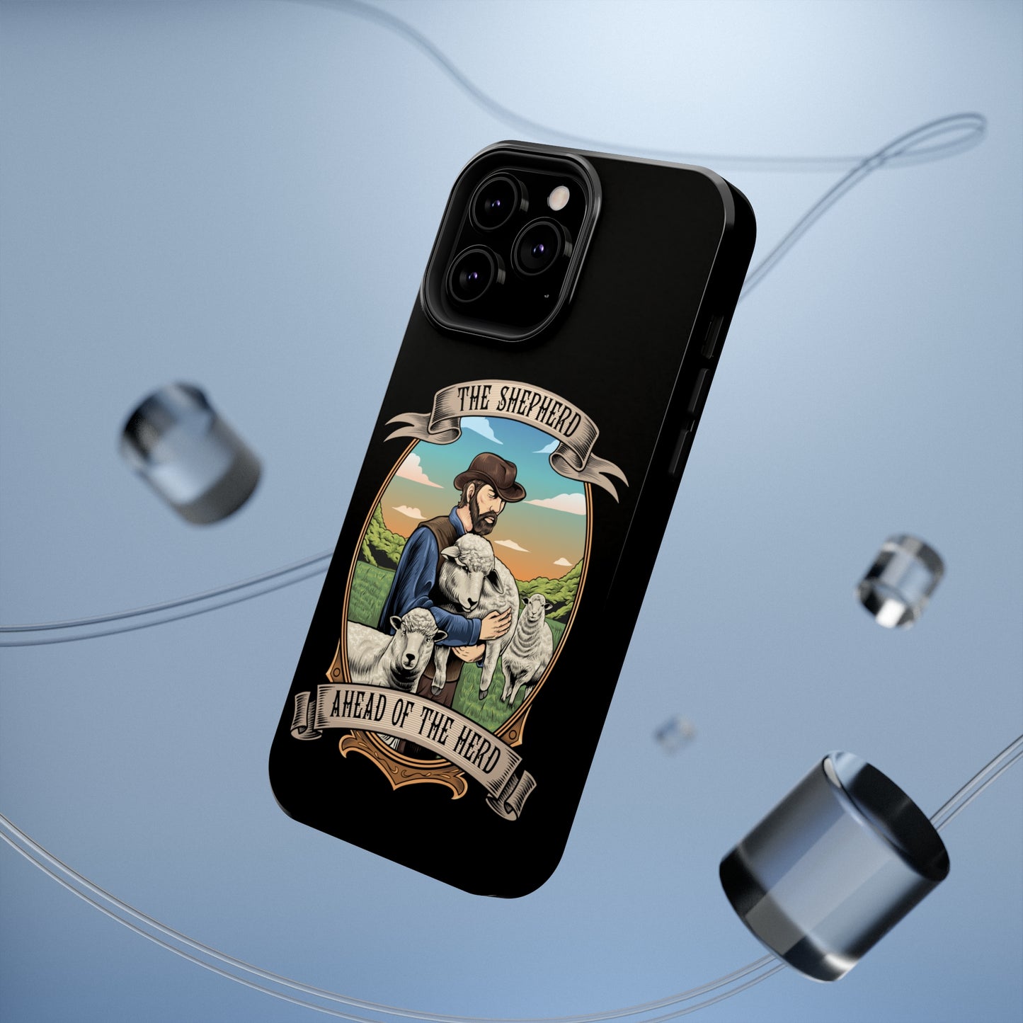 The Shepherd original hard phone case