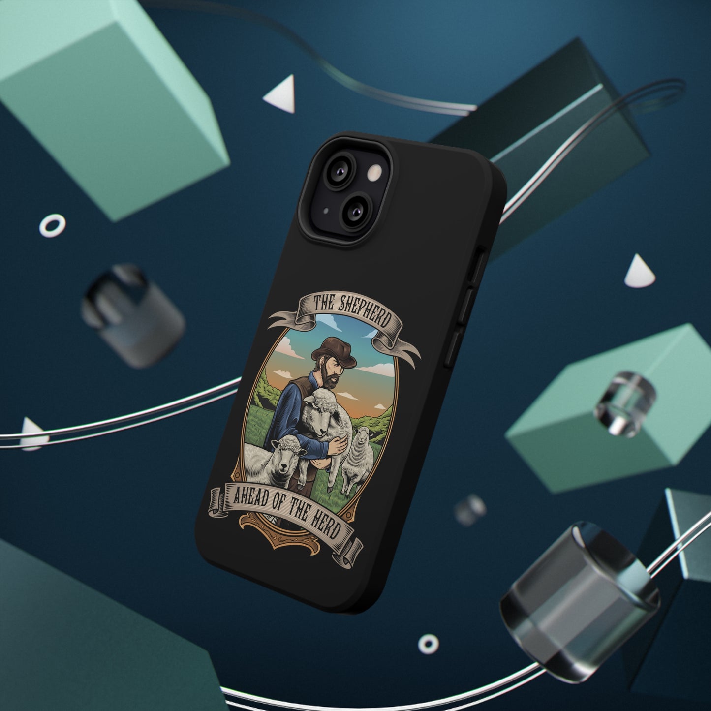 The Shepherd original hard phone case