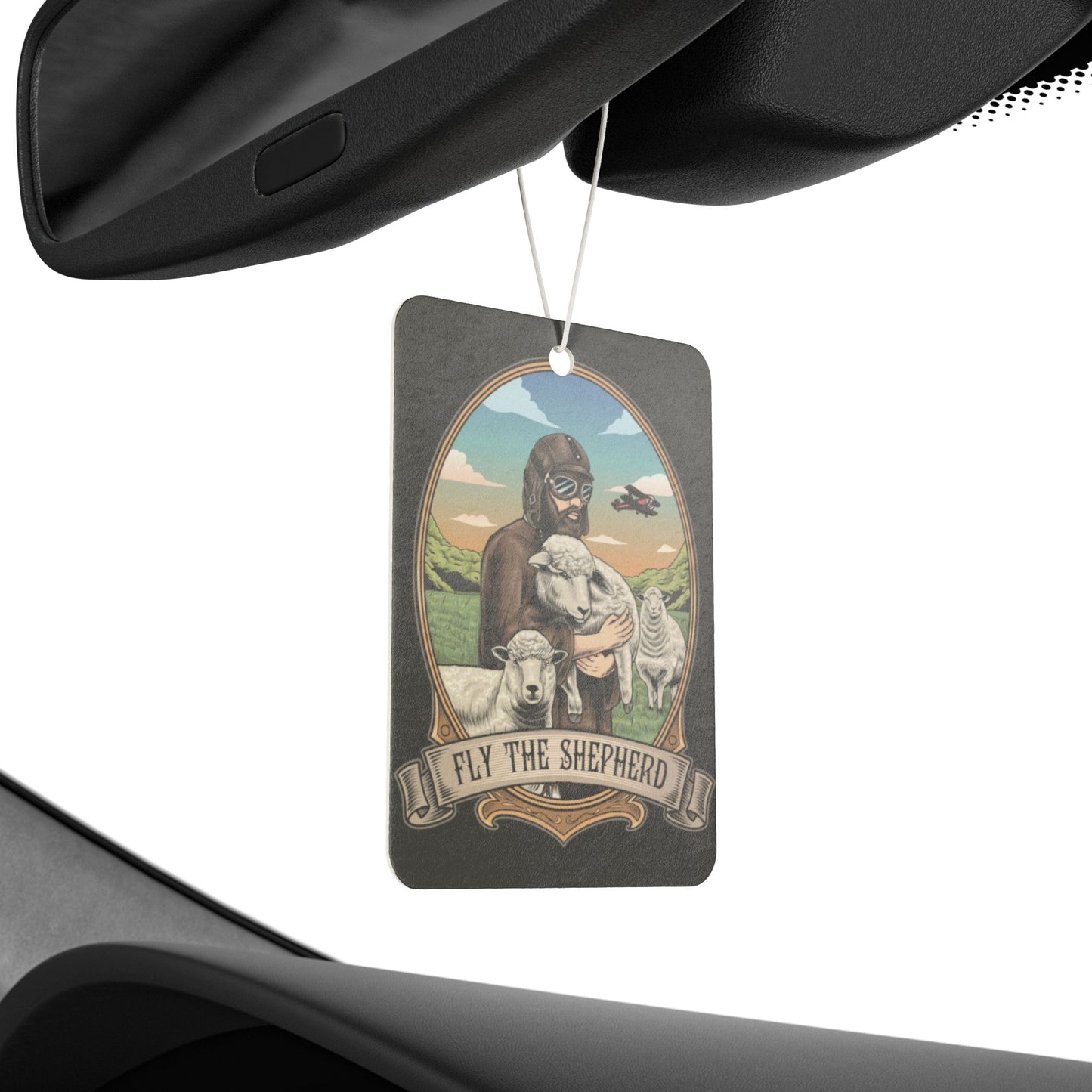 Fly the Shepherd Air Freshener - Dark cabin