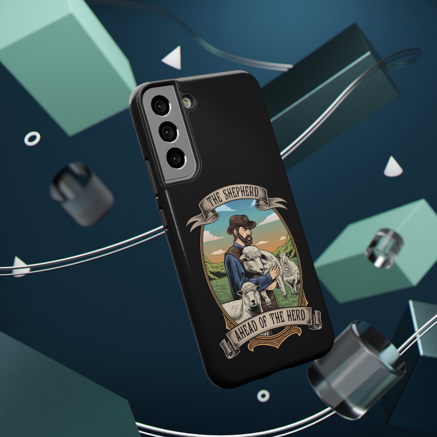 The Shepherd original hard phone case