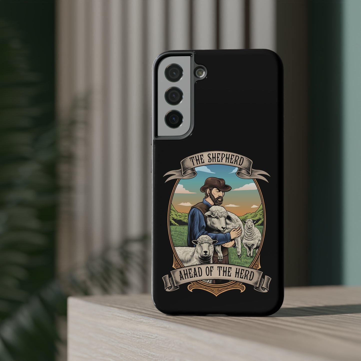 The Shepherd original hard phone case