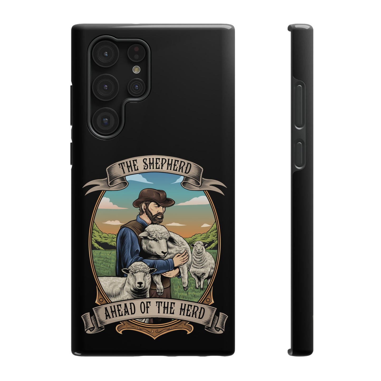 The Shepherd original hard phone case