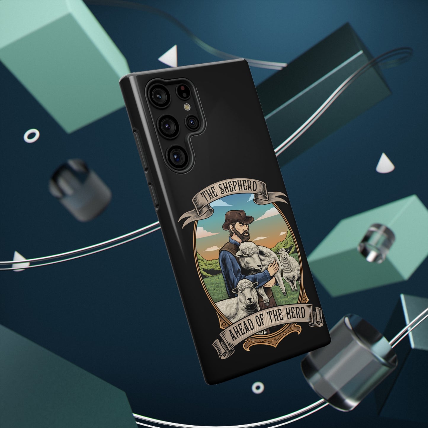The Shepherd original hard phone case