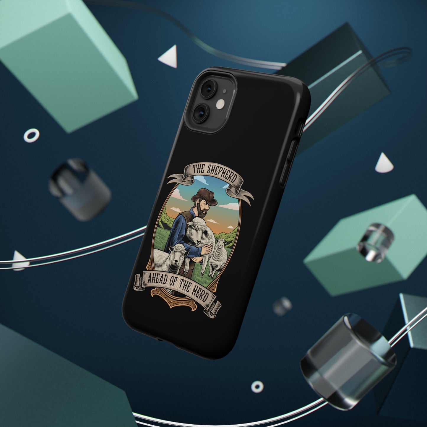 The Shepherd original hard phone case