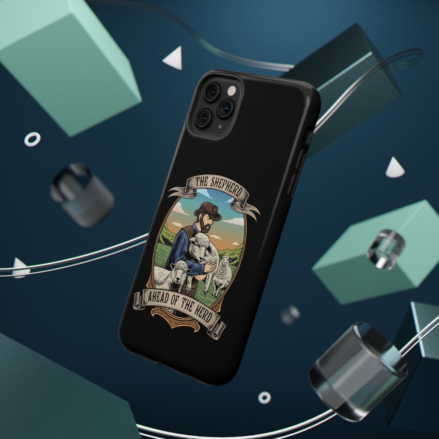 The Shepherd original hard phone case