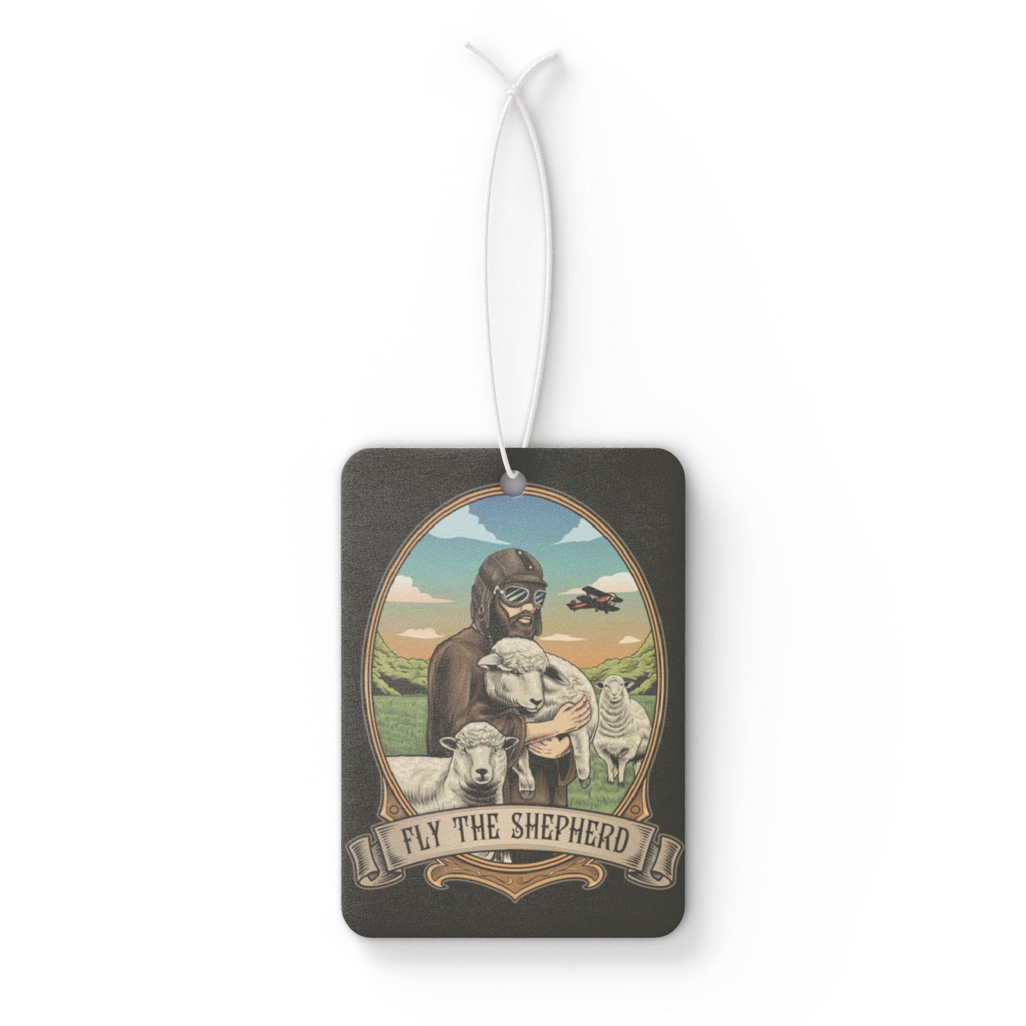 Fly the Shepherd Air Freshener - Dark cabin