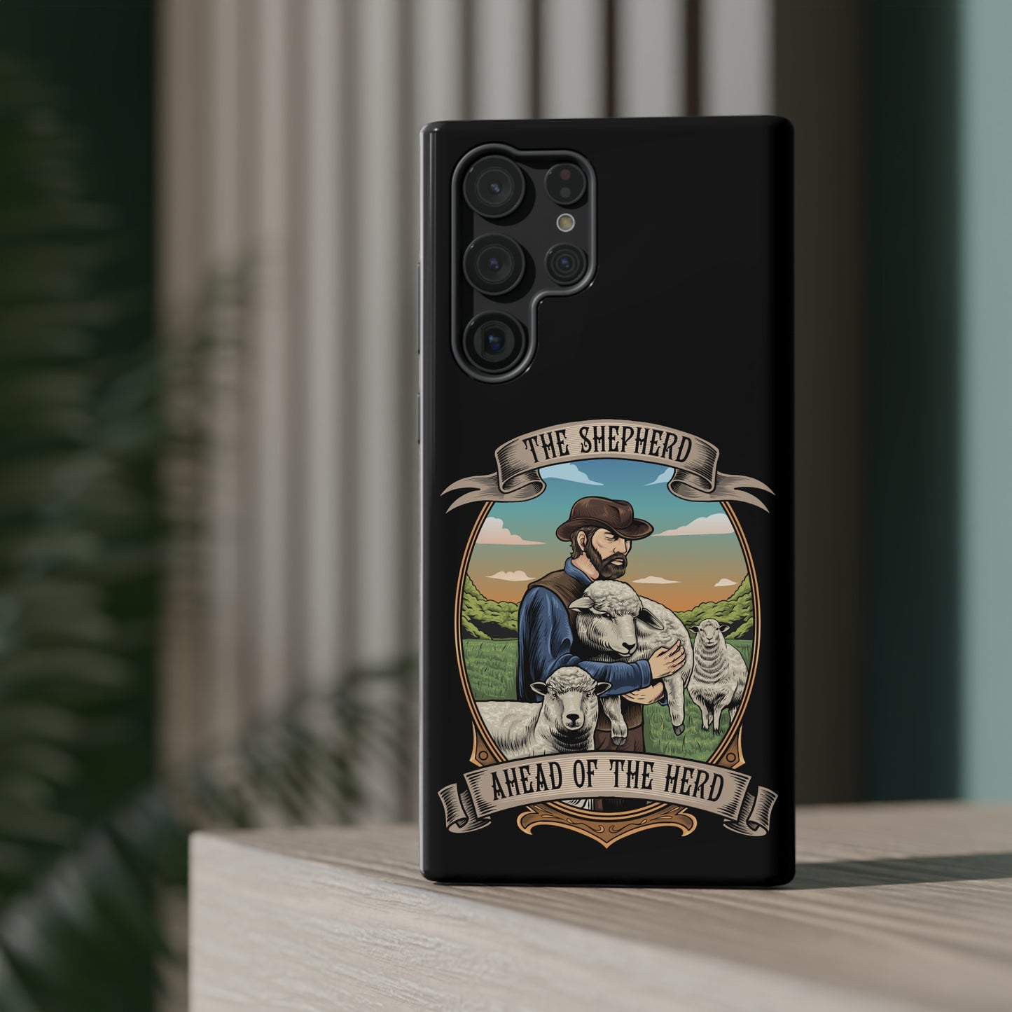 The Shepherd original hard phone case