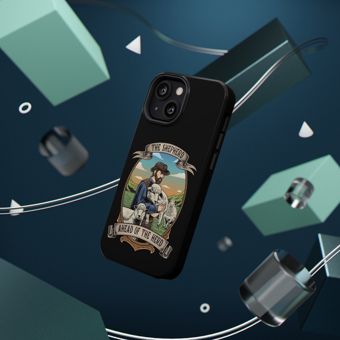 The Shepherd original hard phone case