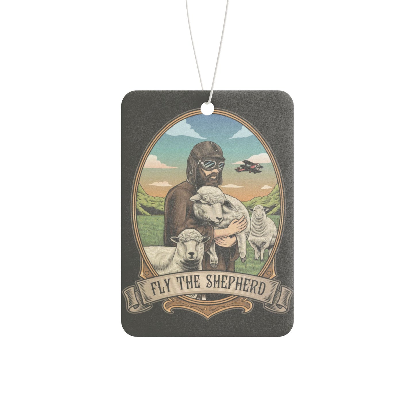 Fly the Shepherd Air Freshener - Dark cabin