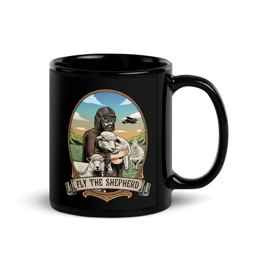 Black FTS Glossy Mug
