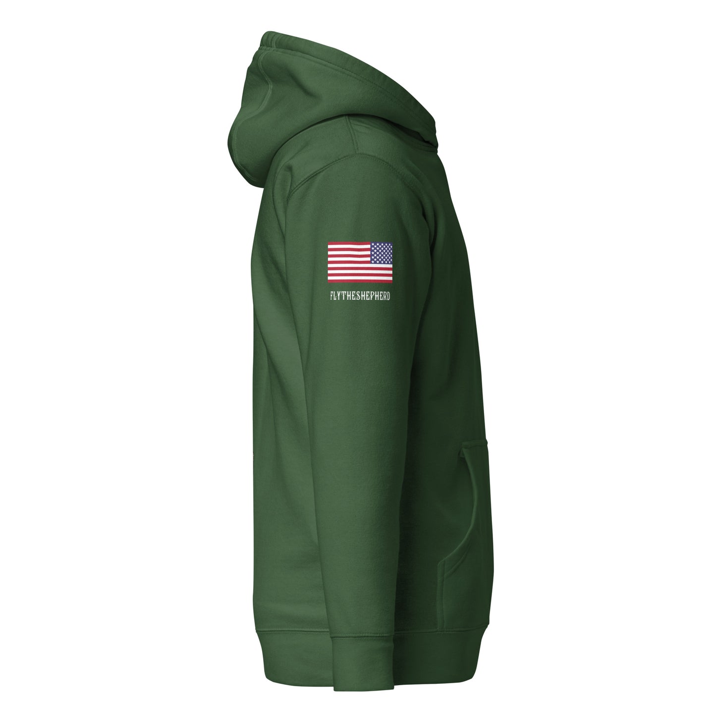 PATRIOT FTS COLOR USA FLAG Unisex Hoodie