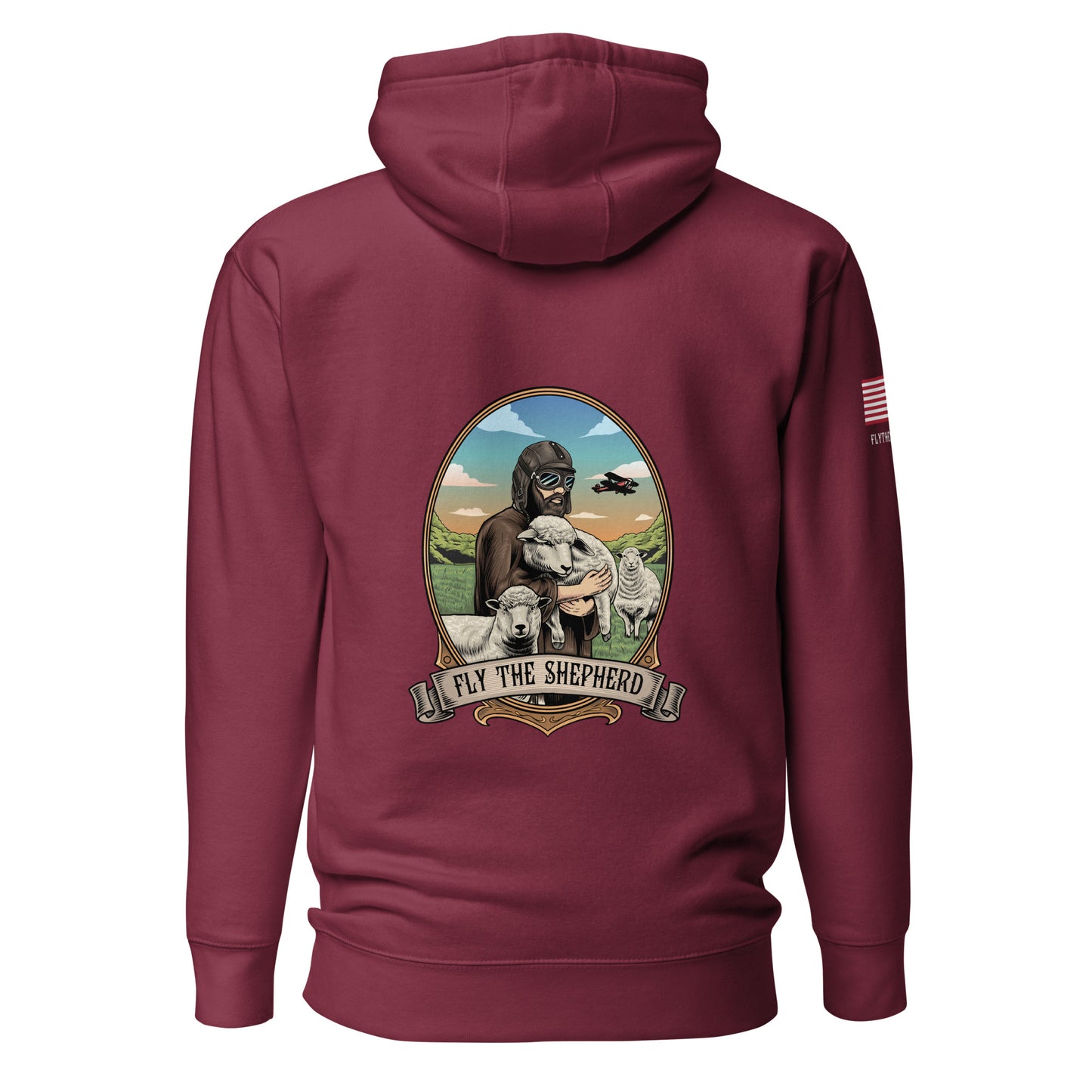PATRIOT FTS COLOR USA FLAG Unisex Hoodie