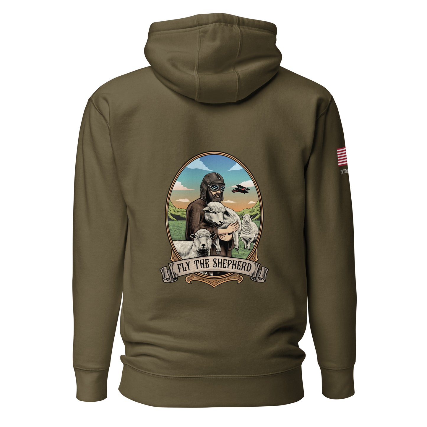 PATRIOT FTS COLOR USA FLAG Unisex Hoodie