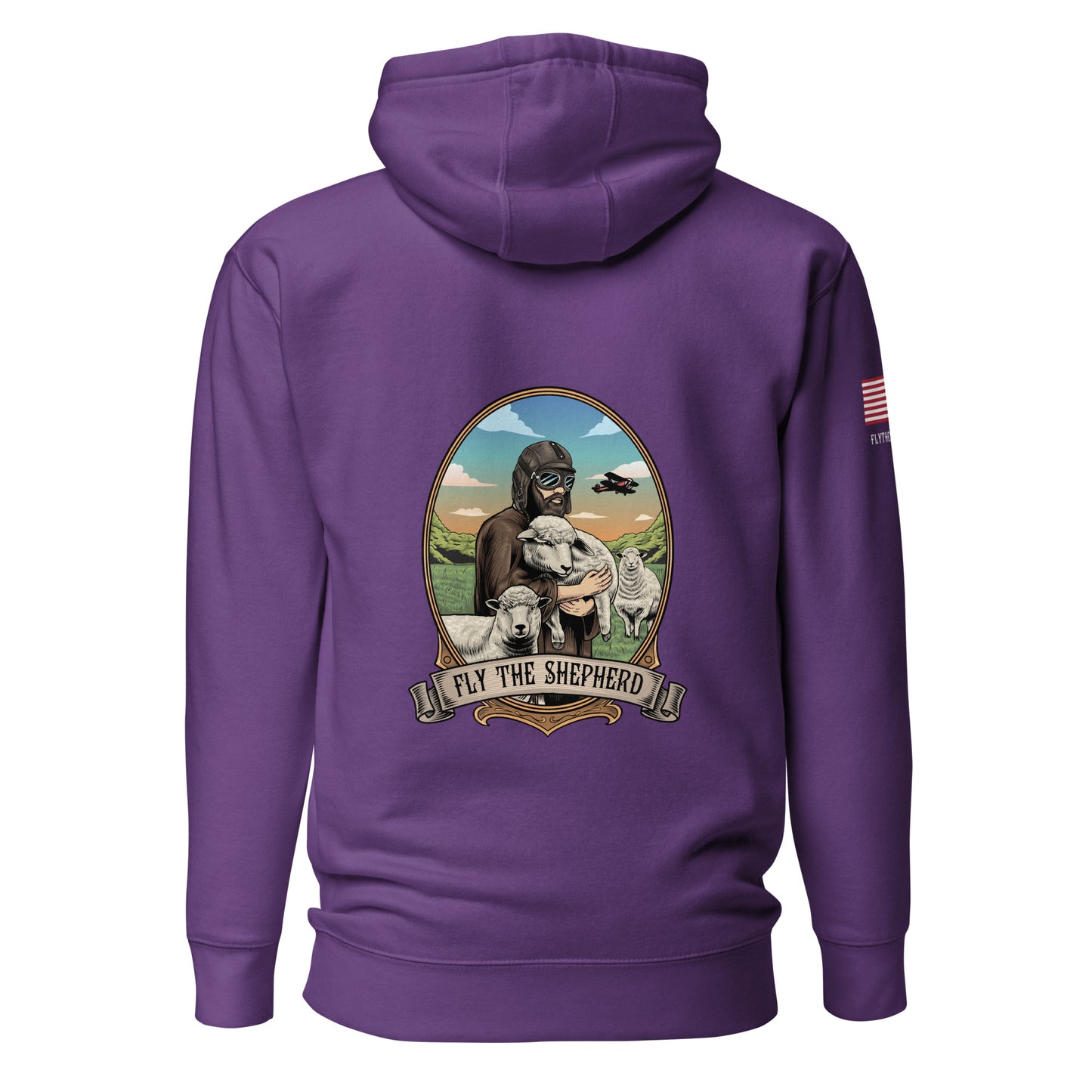 PATRIOT FTS COLOR USA FLAG Unisex Hoodie