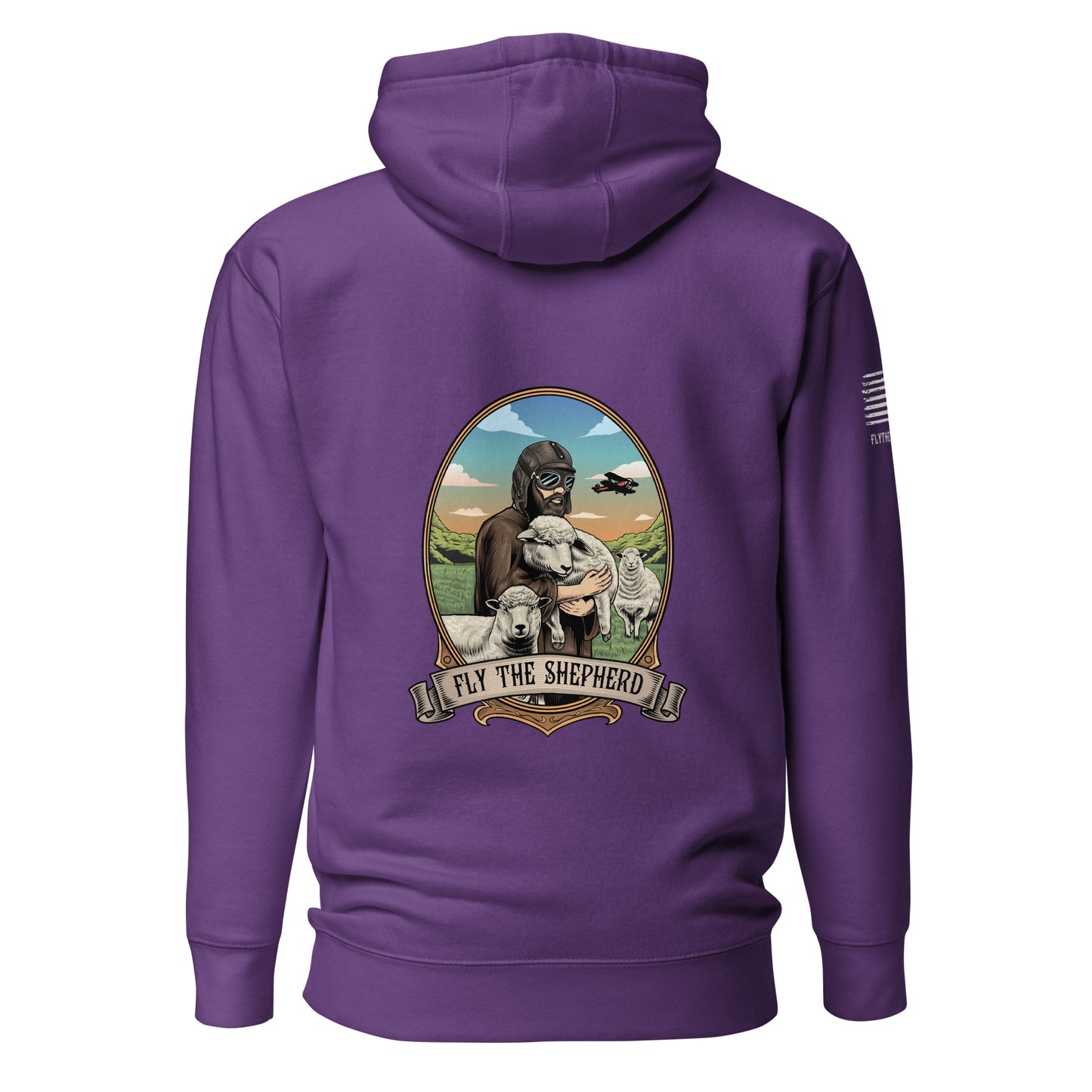 FTS B&W FLAG Premium Unisex Hoodie