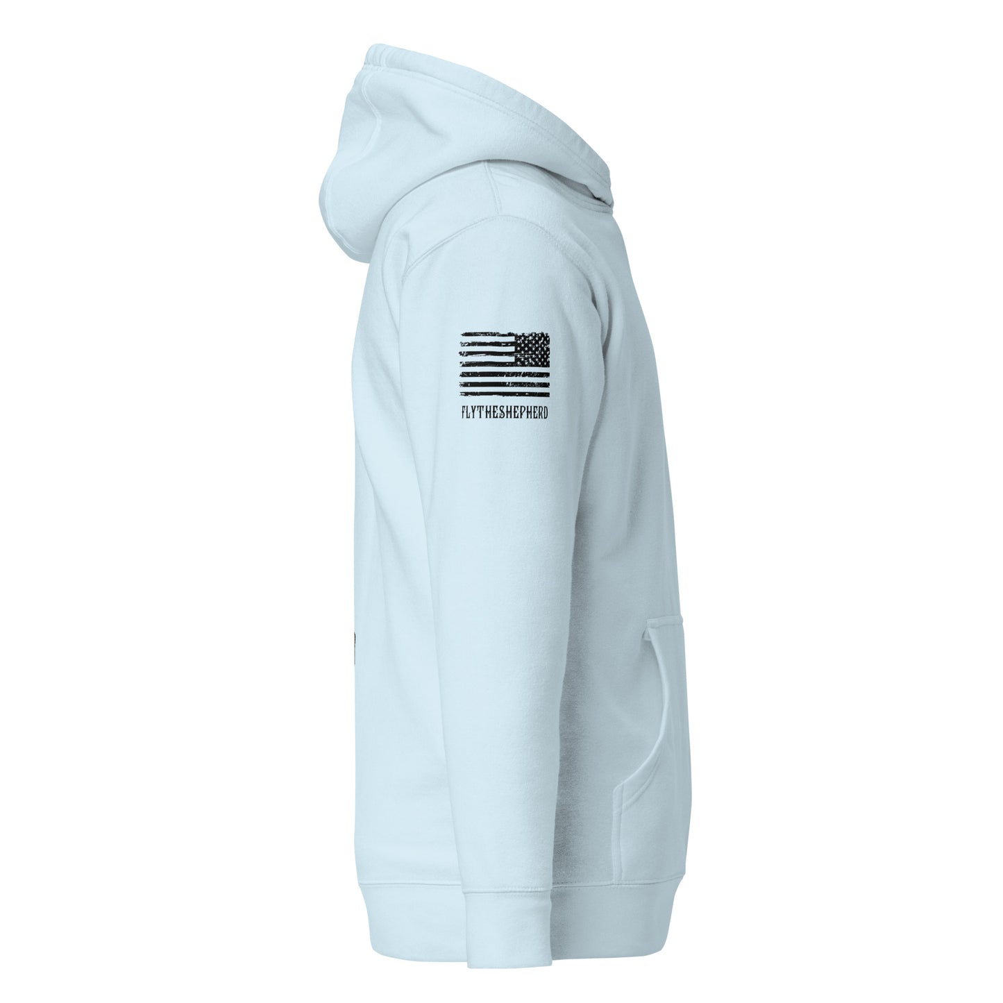 FTS B&W FLAG Premium Unisex Hoodie