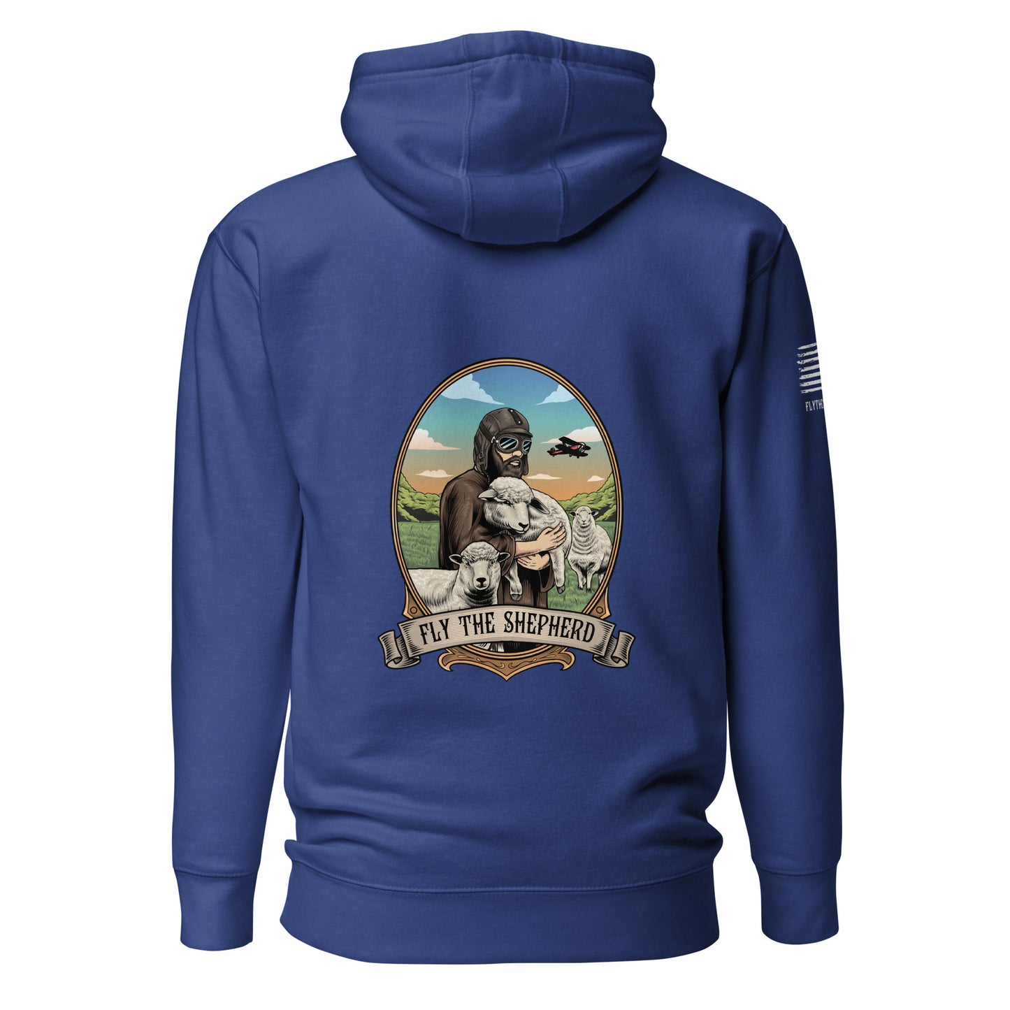 FTS B&W FLAG Premium Unisex Hoodie
