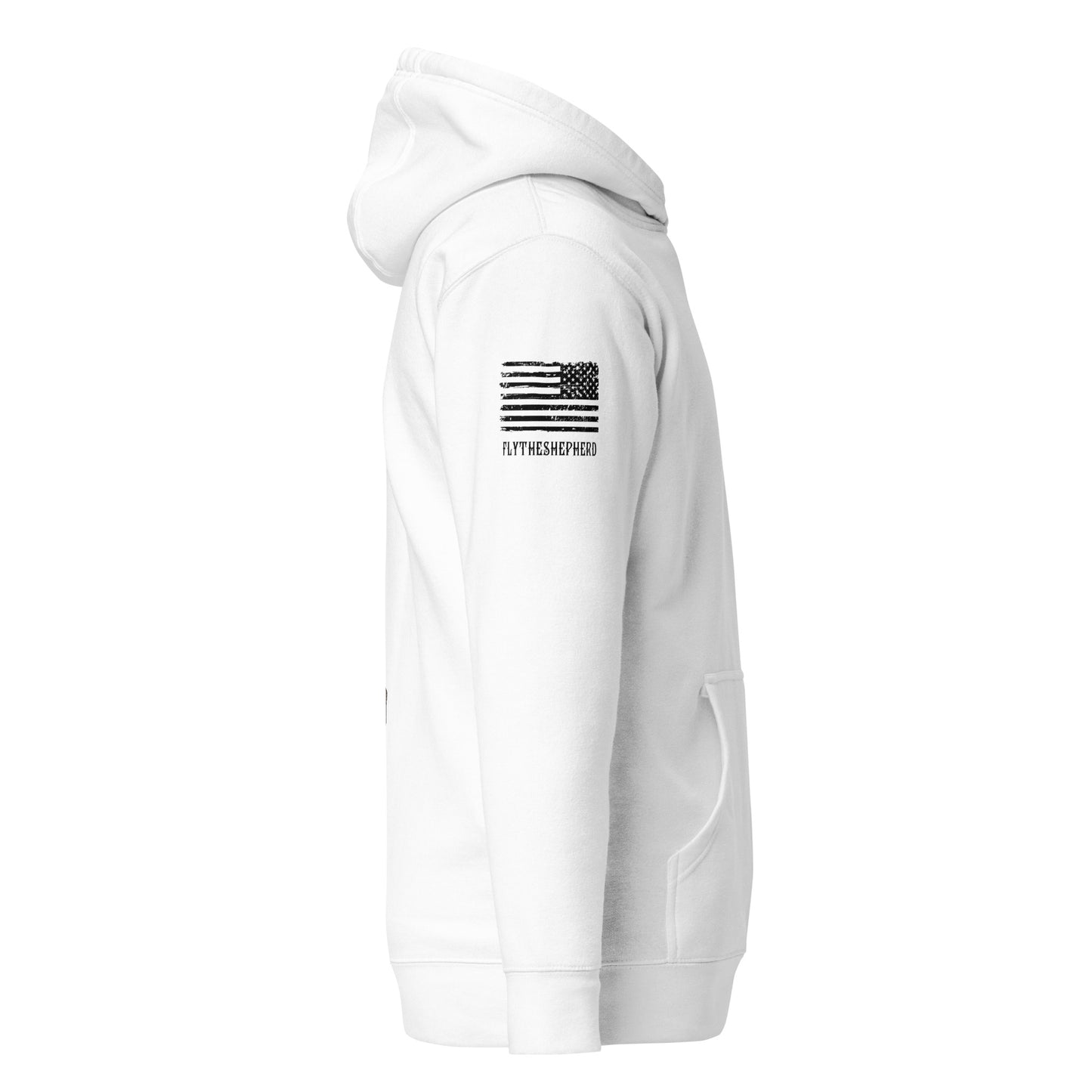 FTS B&W FLAG Premium Unisex Hoodie