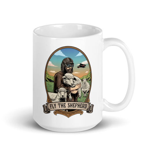 White FTS glossy mug